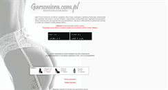 Desktop Screenshot of garsoniera.com.pl